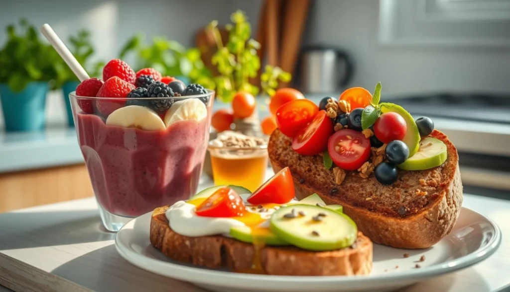 Café da manhã fit fácil