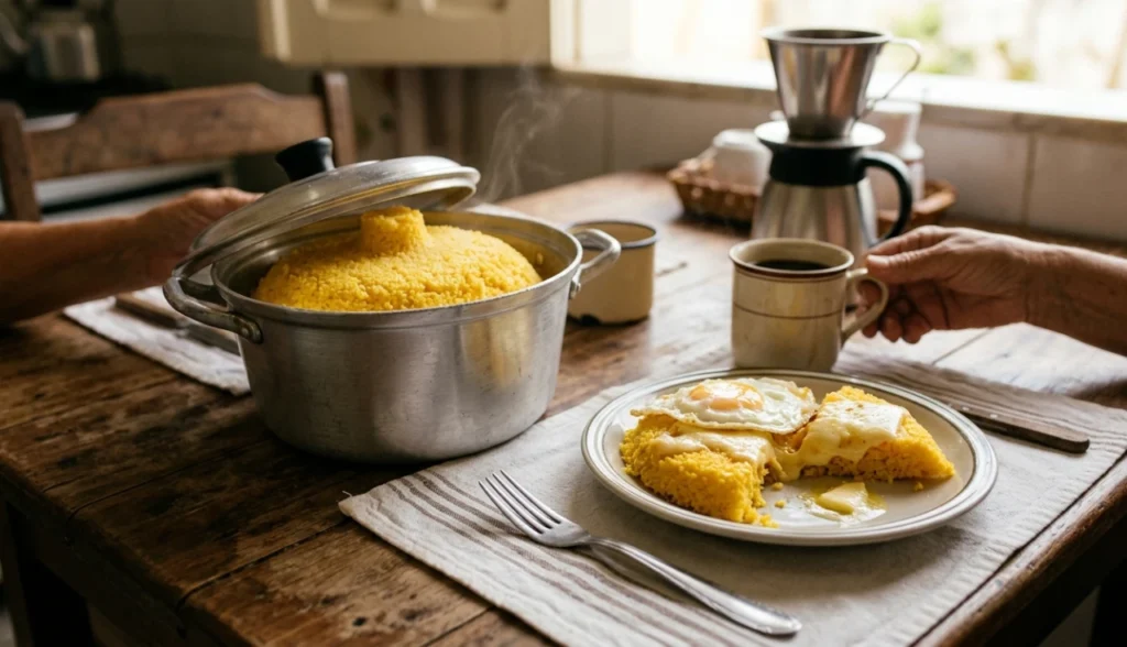Receita de cuscuz simples