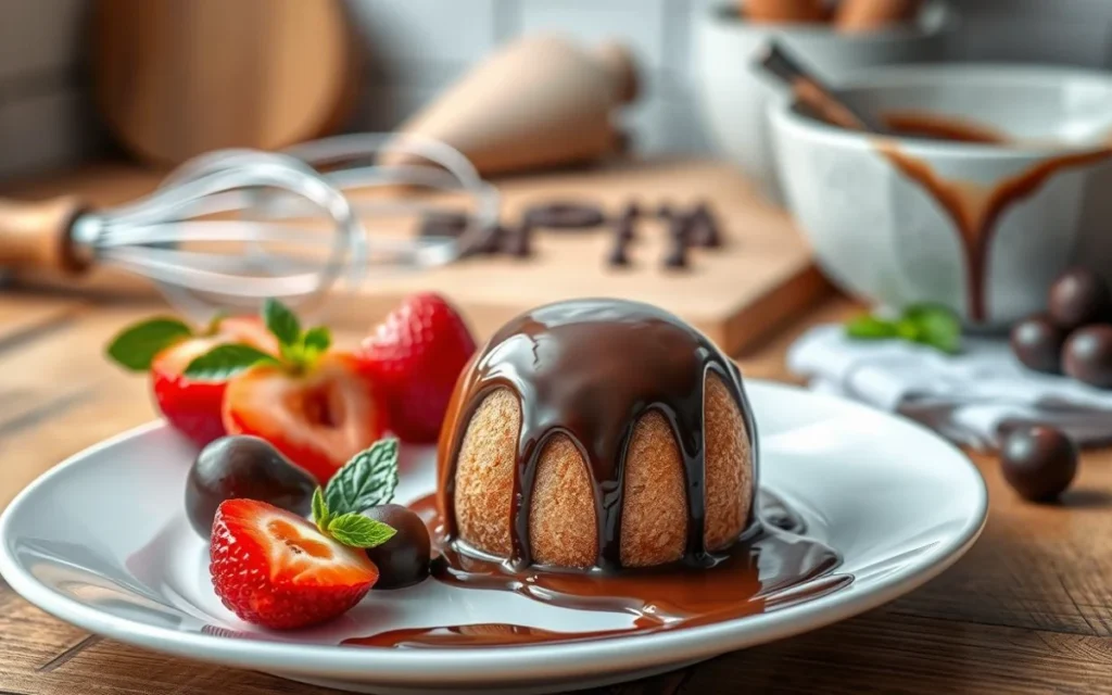 Bombom na travessa super cremoso